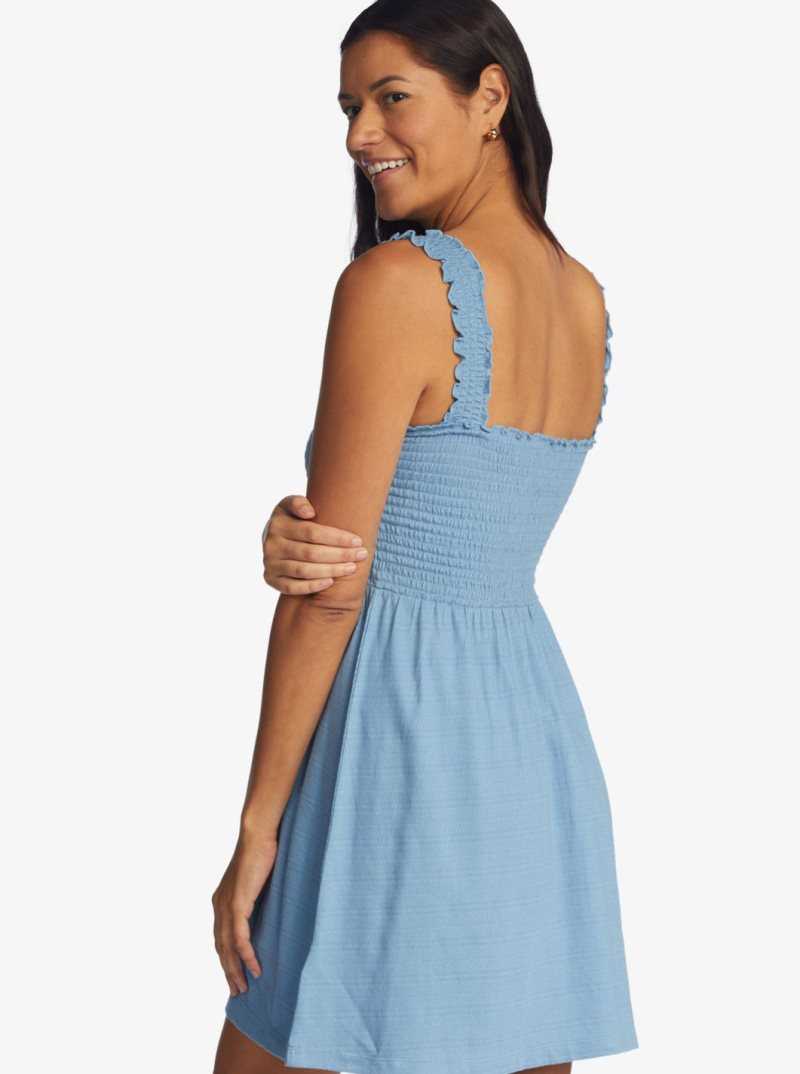 Allure Roxy Hanging 10 Knit Off-The-Shoulder Dress | KNDRLA538