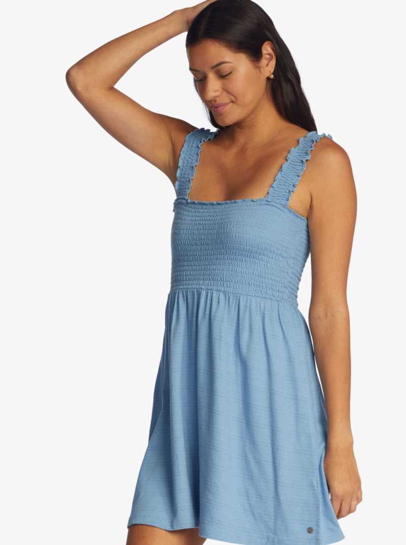 Allure Roxy Hanging 10 Knit Off-The-Shoulder Dress | KNDRLA538