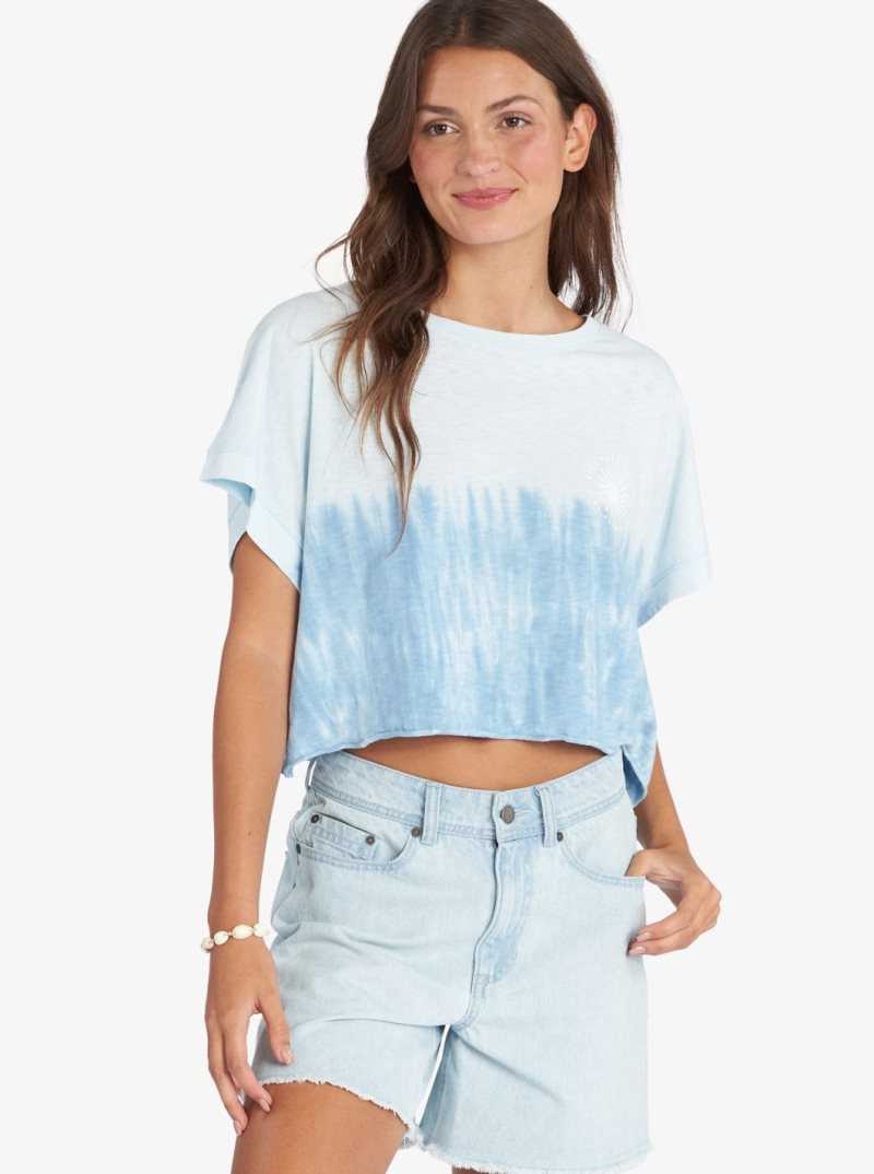 Allure Roxy Sun Around Us Drop Shoulder T-Shirt | HSCIQF516