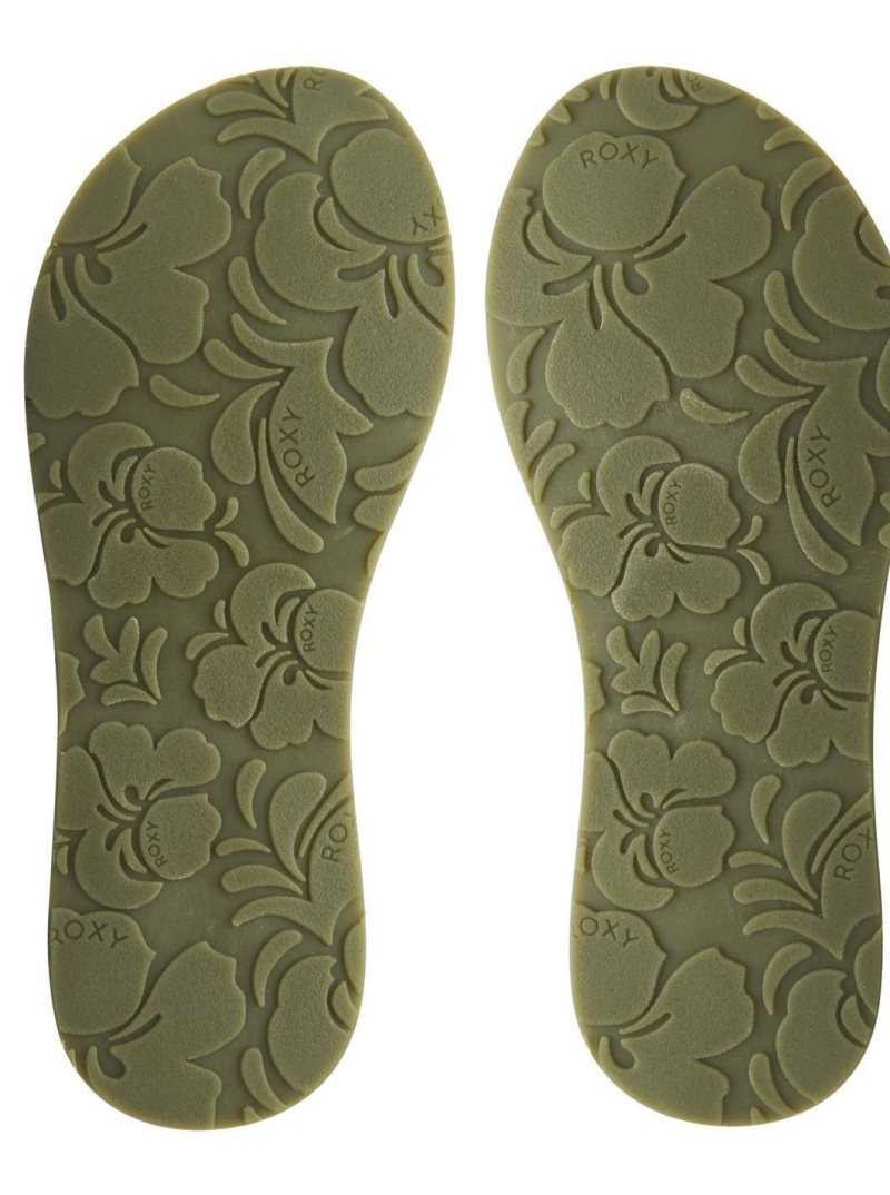 Amazon Green Roxy Vista Flip-Flops | MIHEGL406