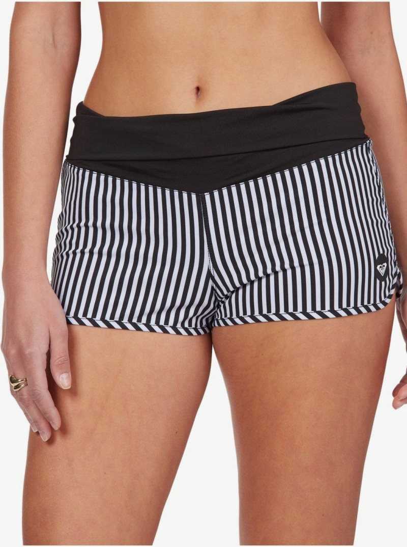 Anthracite Basic Vertical Stri Roxy Endless Summer Boardshorts | GFYTQJ574