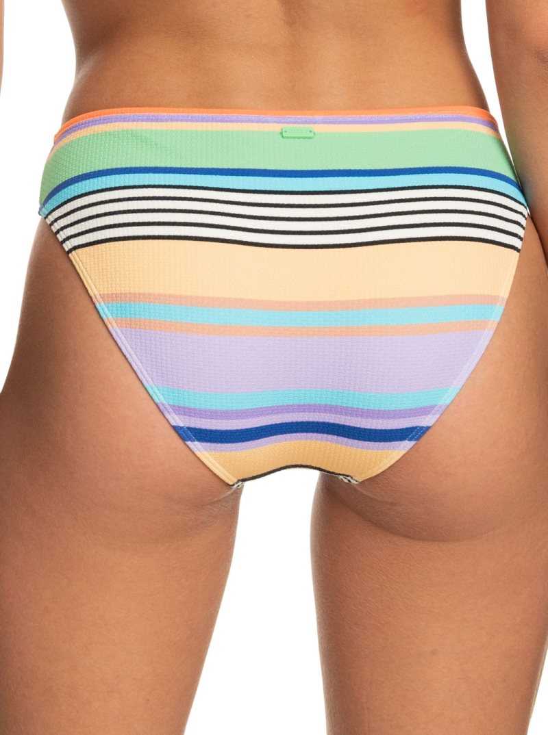 Anthracite Good Vibration Swim Roxy Color Jam Hipster Bikini Bottoms | QKCRFU650