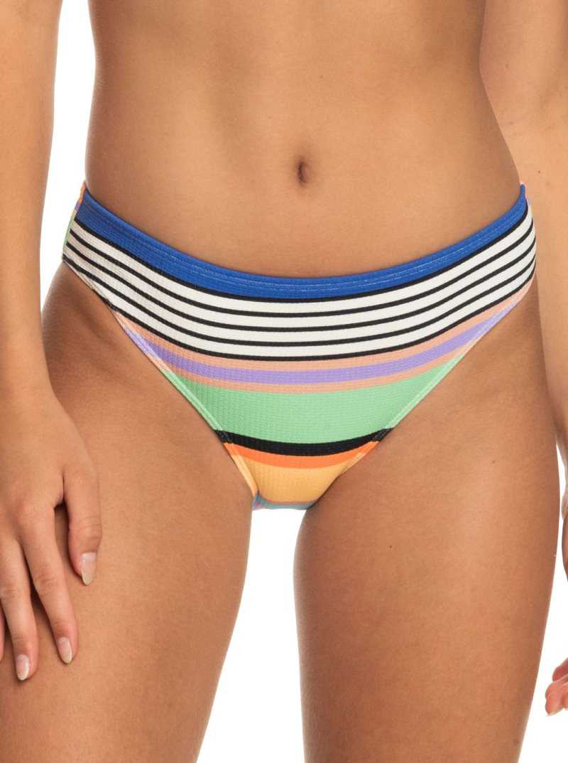 Anthracite Good Vibration Swim Roxy Color Jam Hipster Bikini Bottoms | QKCRFU650