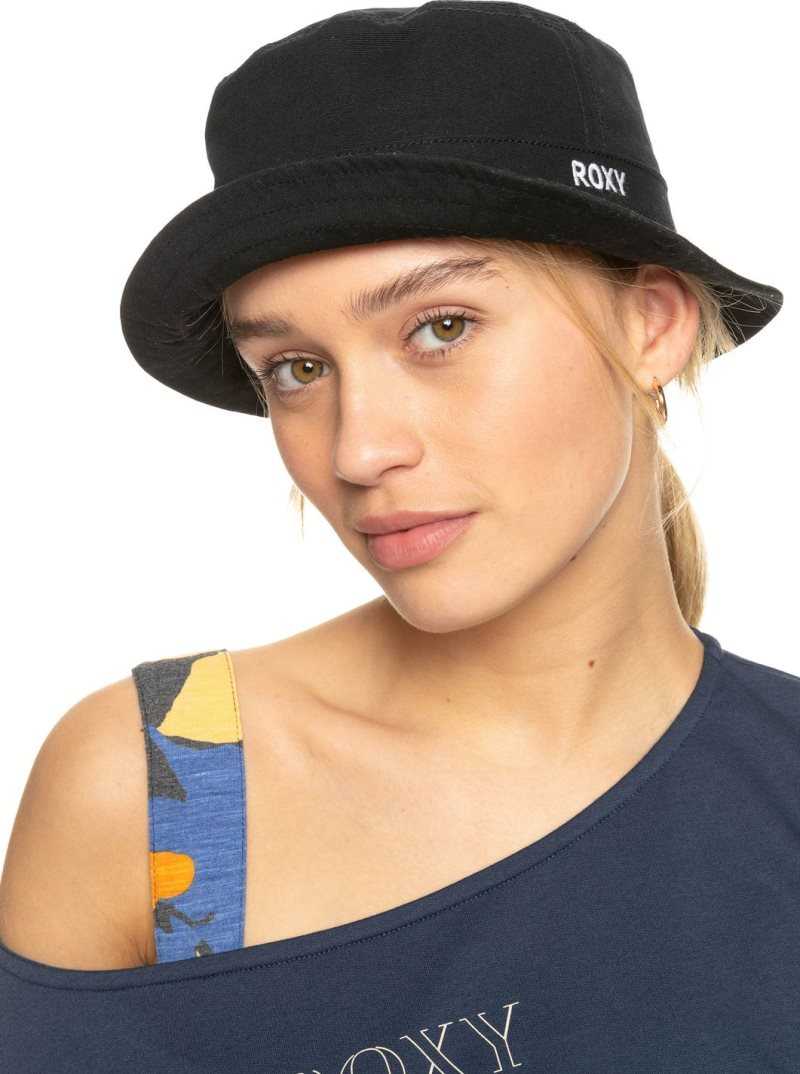 Anthracite Roxy Almond Milk Bucket Hat | YHKTMD923