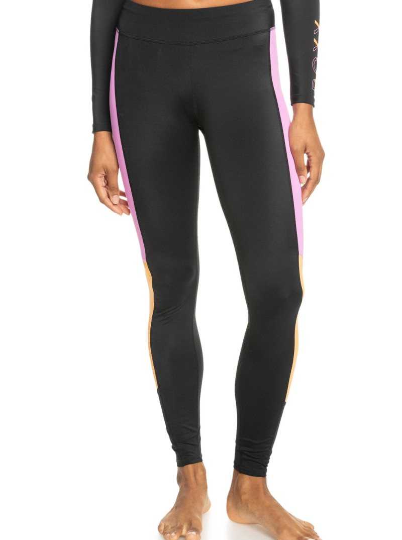 Anthracite Roxy Another Clock UPF 50 Technical Leggings | ZADUCK503