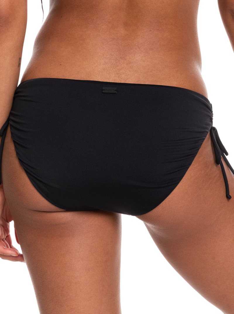 Anthracite Roxy Beach Classics Hipster Bikini Bottoms | MXSAGE675