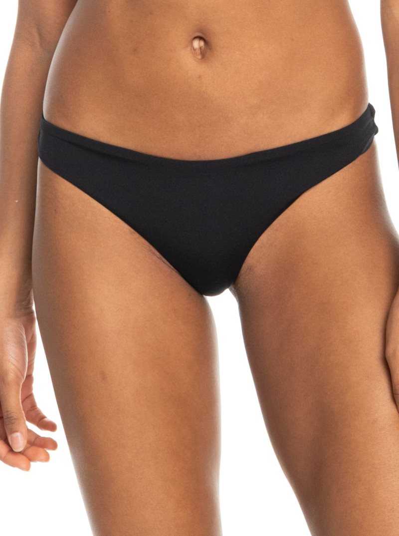 Anthracite Roxy Beach Classics Mini Bikini Bottoms | KTNVGF360