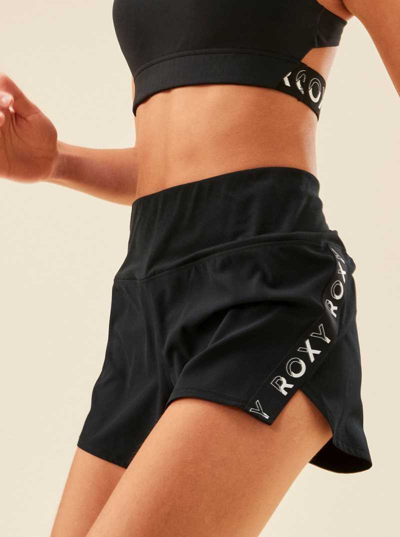 Anthracite Roxy Bold Moves Technical Shorts | TDZEFJ136