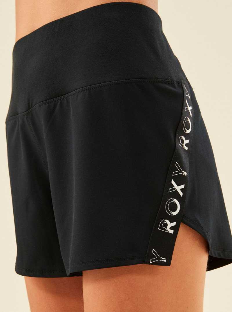 Anthracite Roxy Bold Moves Technical Shorts | TDZEFJ136