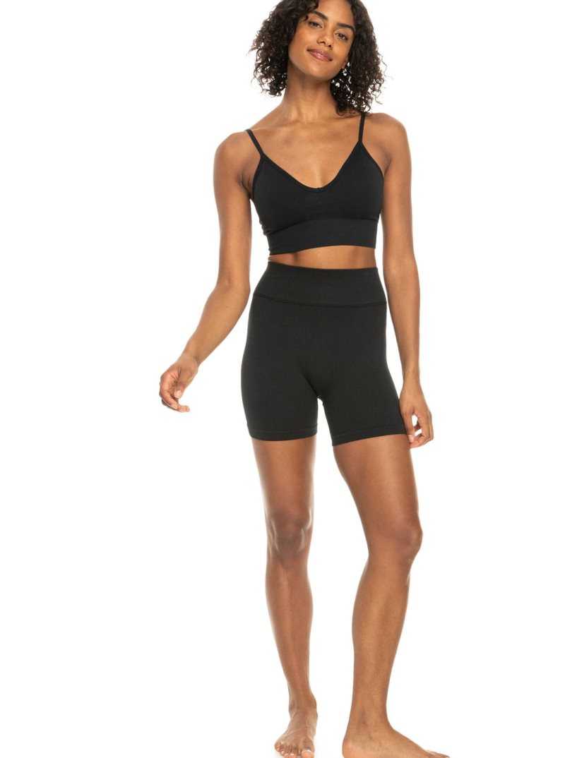 Anthracite Roxy Chill Out Sports Shorts | WVYCNI472