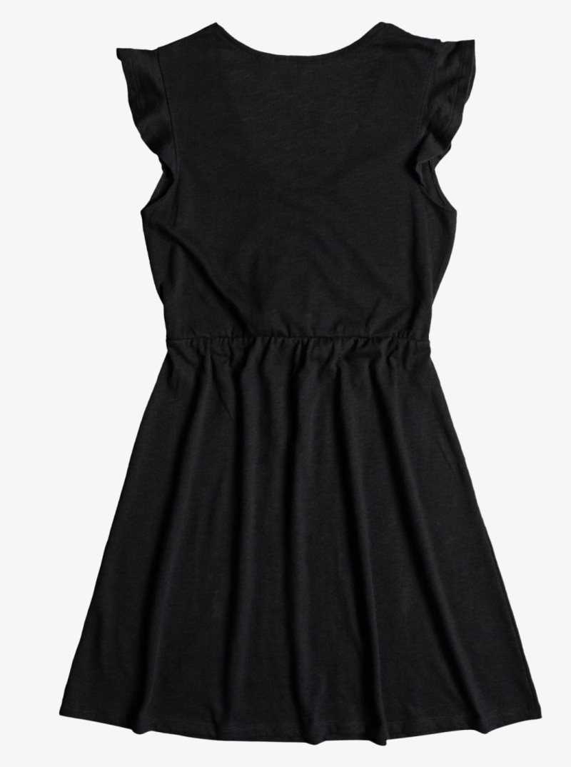 Anthracite Roxy Flirty Vibes Knit Dress | RYBGZA830