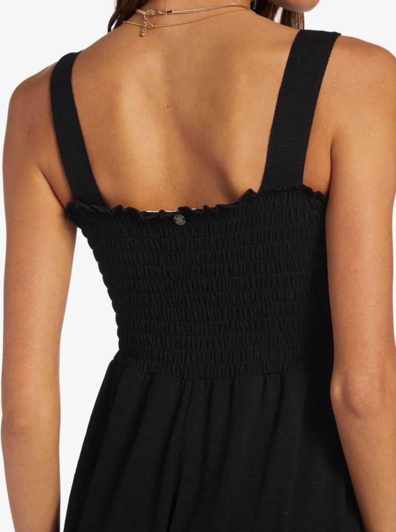 Anthracite Roxy Just Passing By Knit Dress | TQKBGR368