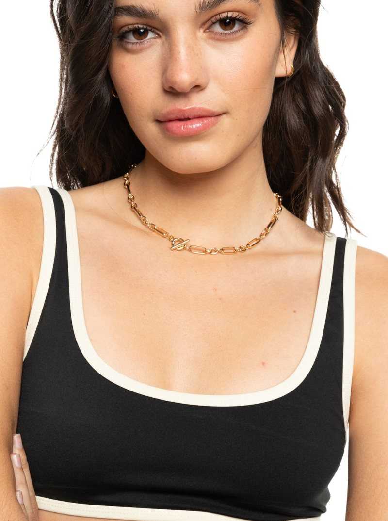 Anthracite Roxy Kelia Essential Bra Top | KRAMFW375