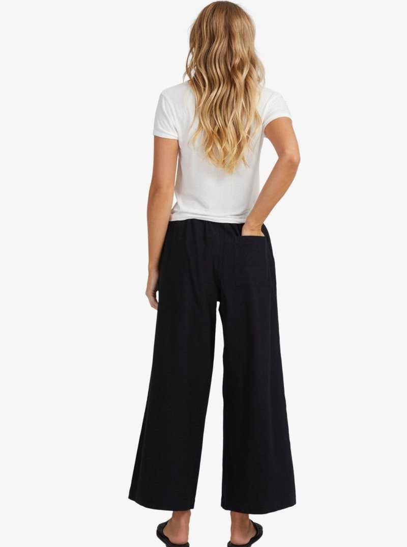 Anthracite Roxy Lekeitio Beach Pants | ERLQZP925