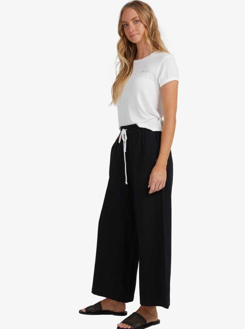 Anthracite Roxy Lekeitio Beach Pants | ERLQZP925