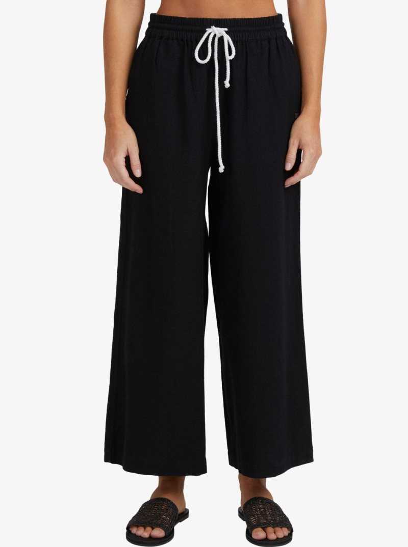 Anthracite Roxy Lekeitio Beach Pants | ERLQZP925