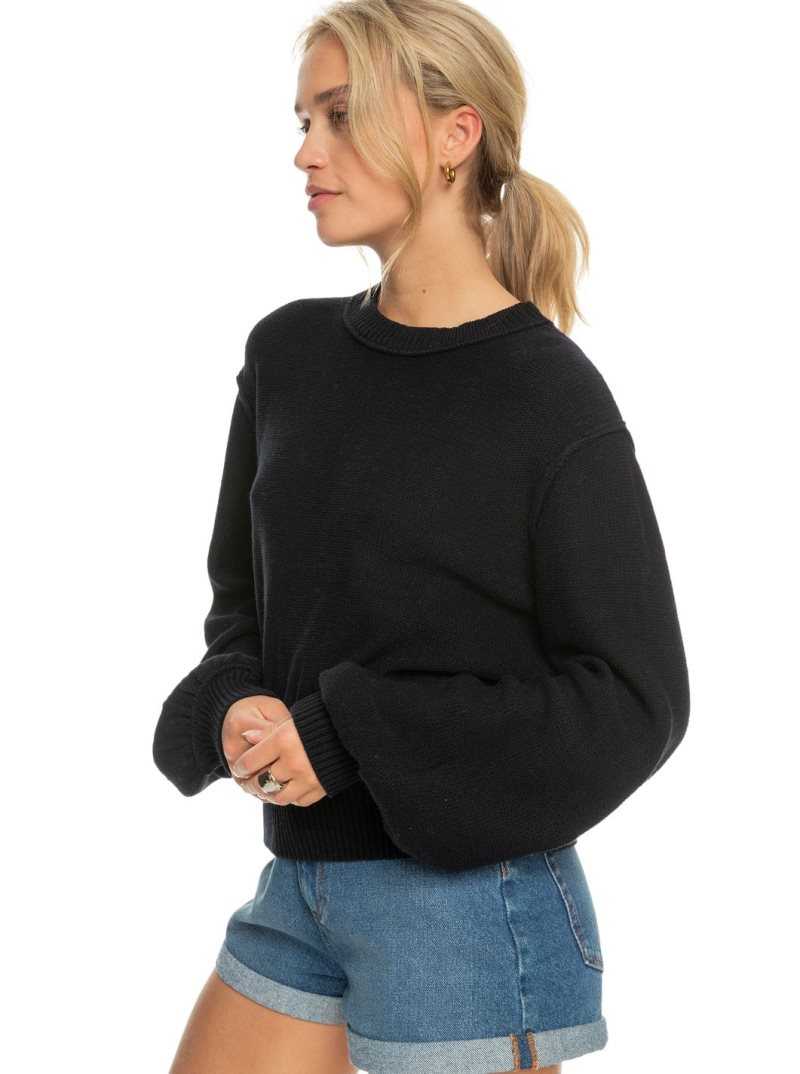 Anthracite Roxy Loft Music Pullover Sweatshirt | NLTGZJ203