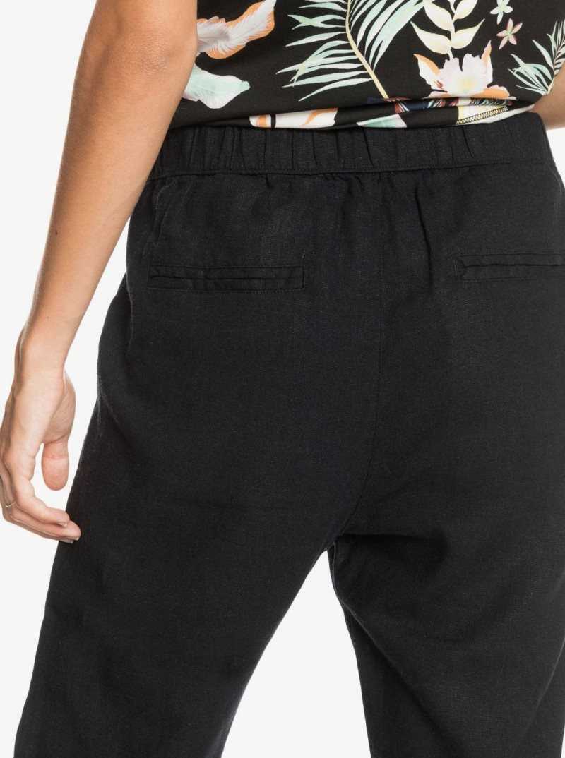 Anthracite Roxy On The Seashore Cargo Pants | HRZMXW192