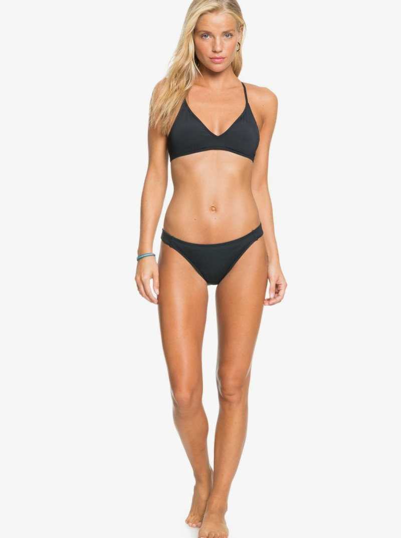 Anthracite Roxy Sd Beach Classics Ba Athl Tri Separate Top | UWAPCV246