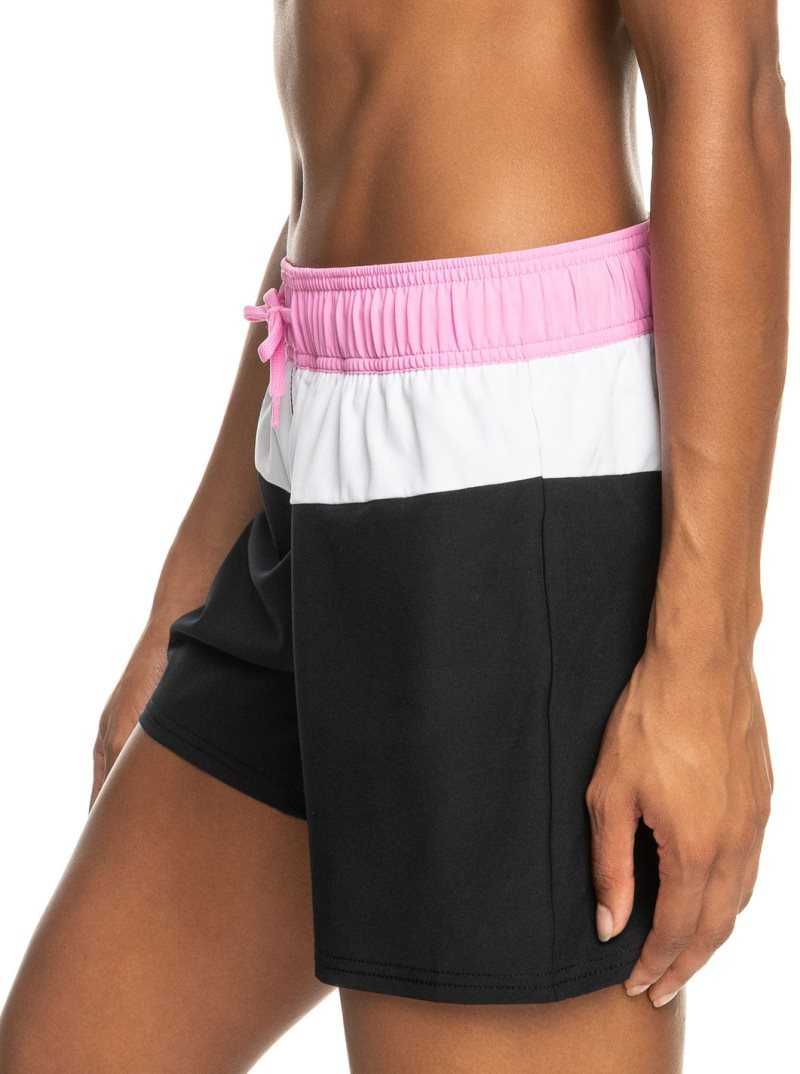 Anthracite Roxy Sea Active Boardshorts | NZJRLI513