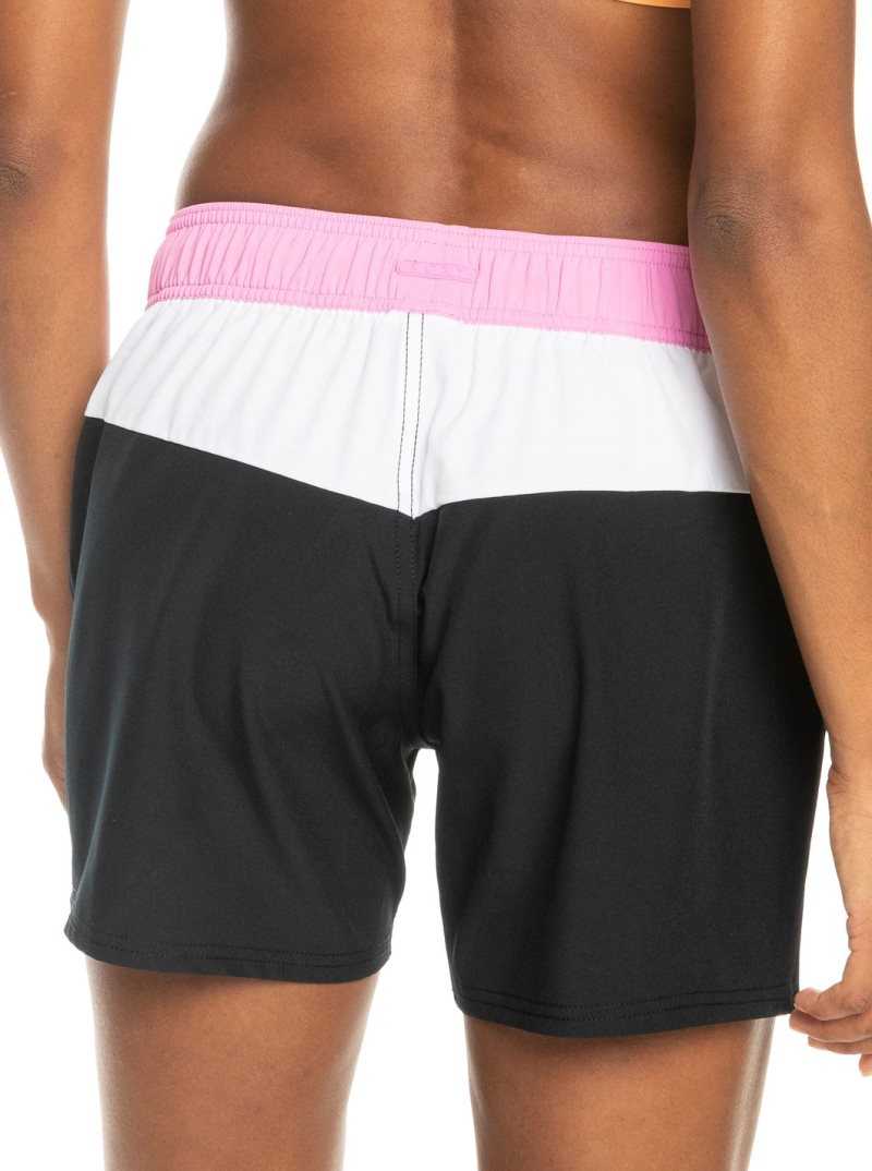 Anthracite Roxy Sea Active Boardshorts | NZJRLI513