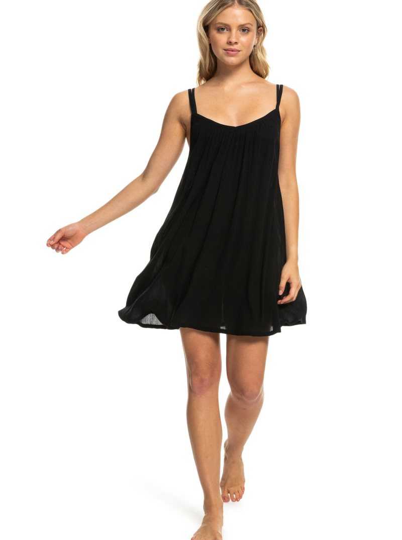 Anthracite Roxy Summer Adventures Short Dress | SJPZMC162