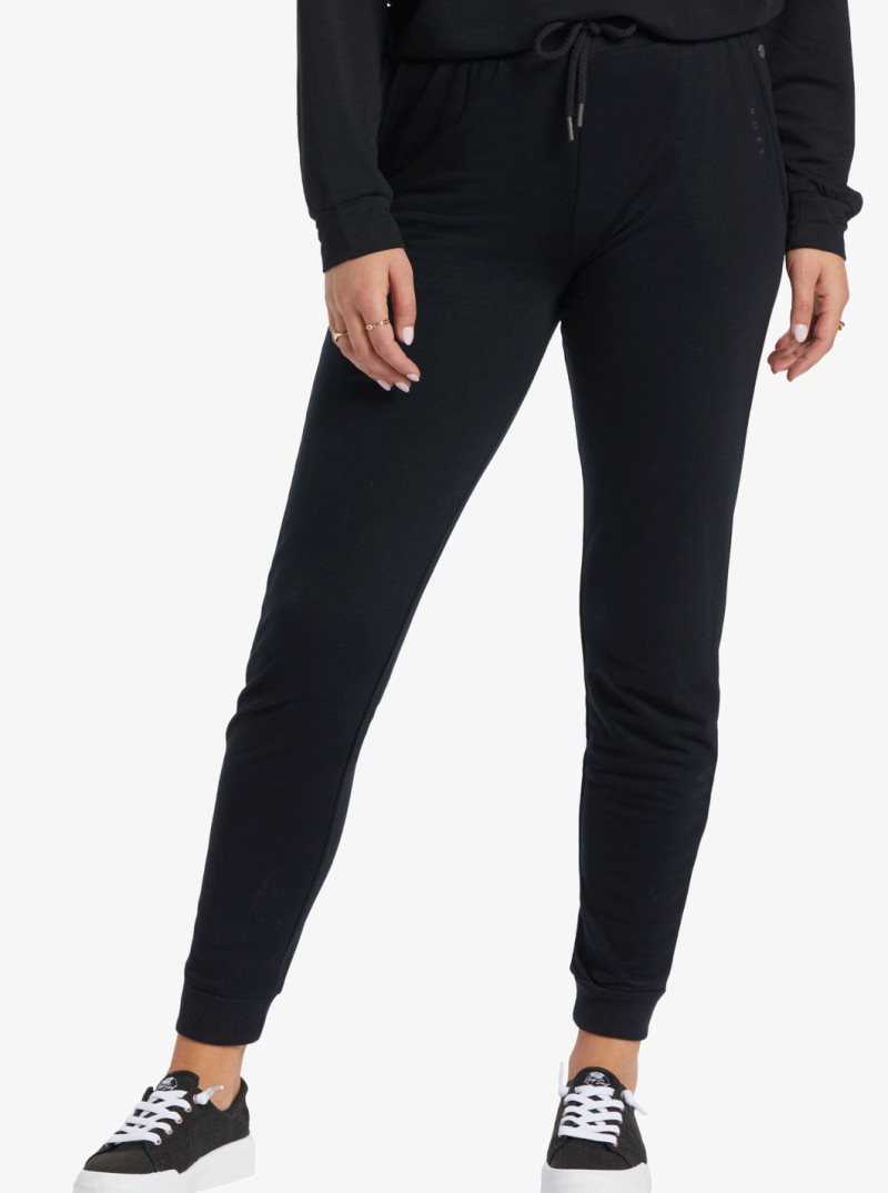 Anthracite Roxy Weekend Game Jogger Pants | PXSUAF890