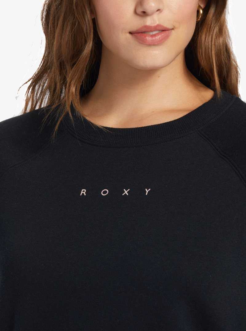 Anthracite Roxy Wild Ride Sweatshirt | JTKFSA564