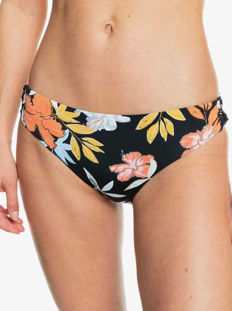 Anthracite S Island Vibes Roxy Beach Classics Hipster Bikini Bottoms | IPBJYG685