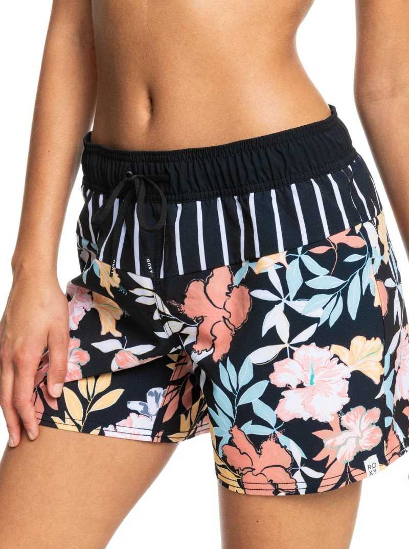 Anthracite S Island Vibes Roxy Sea 5' Boardshorts | CFWRJY826