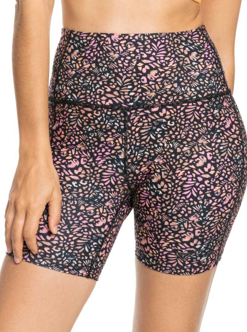 Antracite Animal Dust Roxy Heart Into It Technical Shorts | QRLXPK203