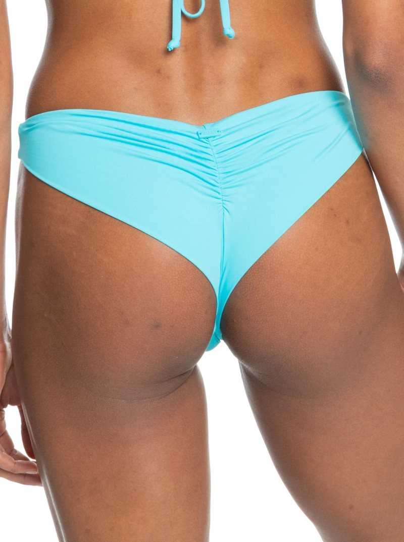 Bachelor Button Roxy Beach Classics Cheeky Bikini Bottoms | OWEIGU179