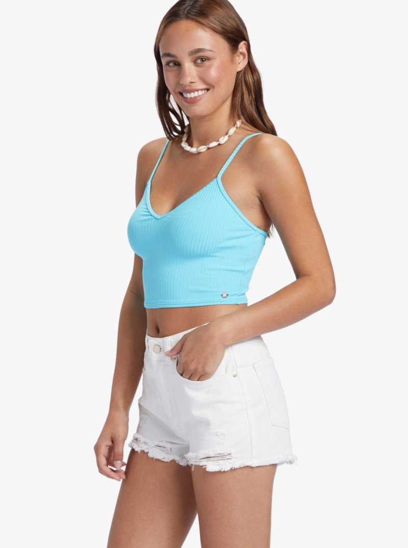 Bachelor Button Roxy Brami Strappy Top | UFXNZI293