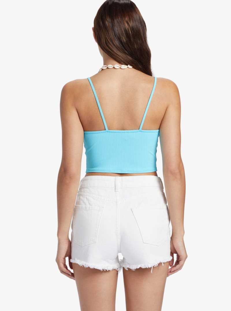 Bachelor Button Roxy Brami Strappy Top | UFXNZI293