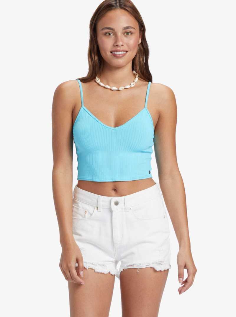 Bachelor Button Roxy Brami Strappy Top | UFXNZI293