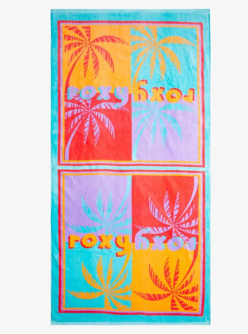 Bachelor Button Roxy Fun And Adventure Beach Towel | SILEWD104