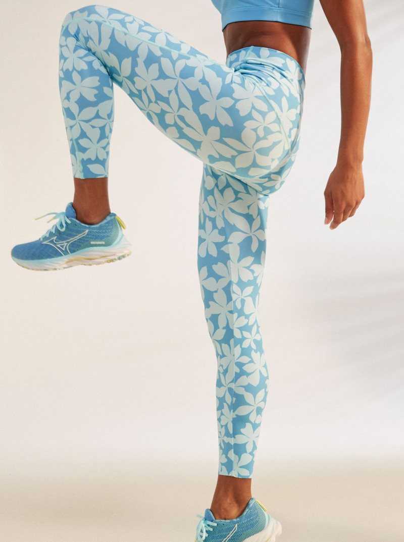 Bachelor Button San Antony Roxy Active See The Good Technical Compression Leggings | YTFLKU743