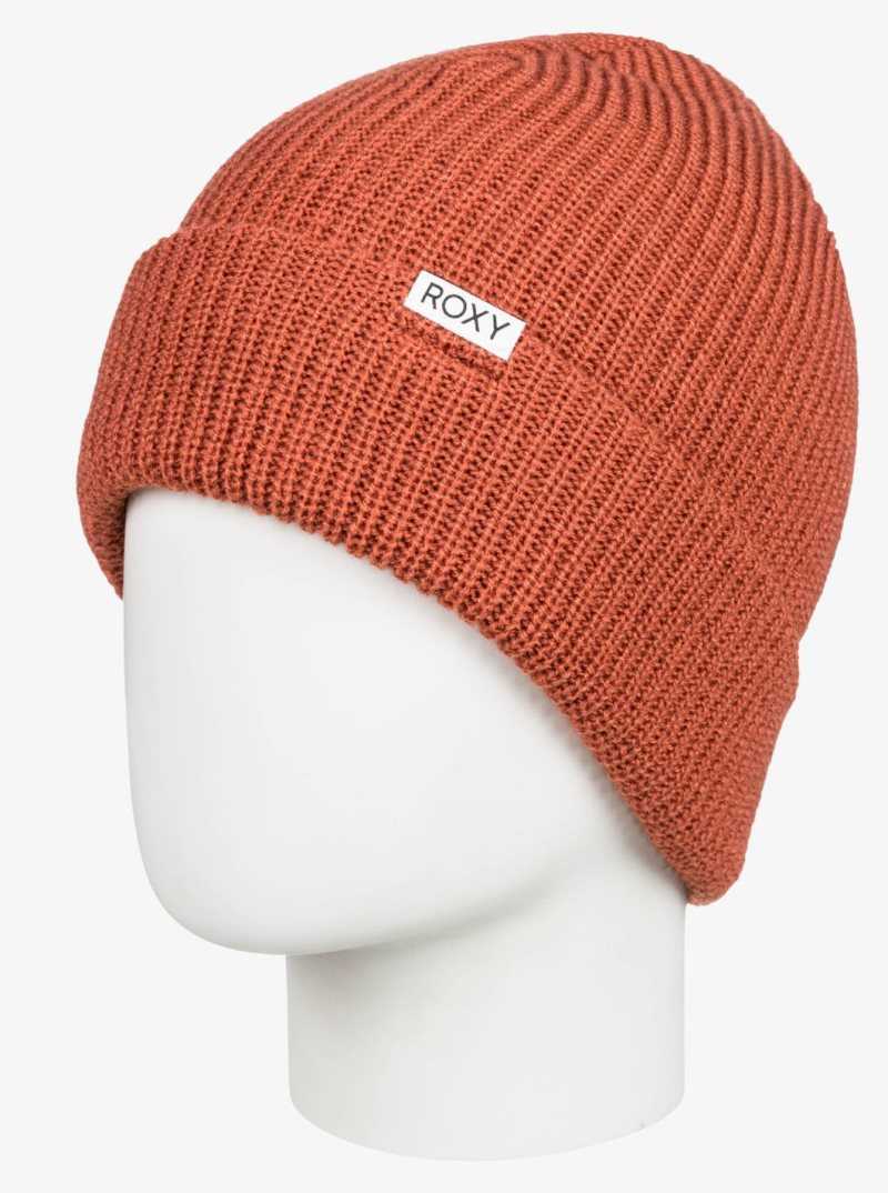 Baked Clay Roxy Island Fox Beanie | LUGANW823