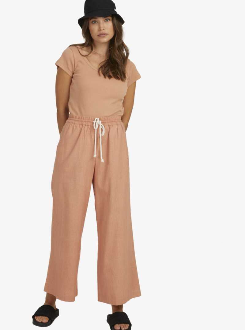 Baked Clay Roxy Lekeitio Beach Pants | FCKNRY108