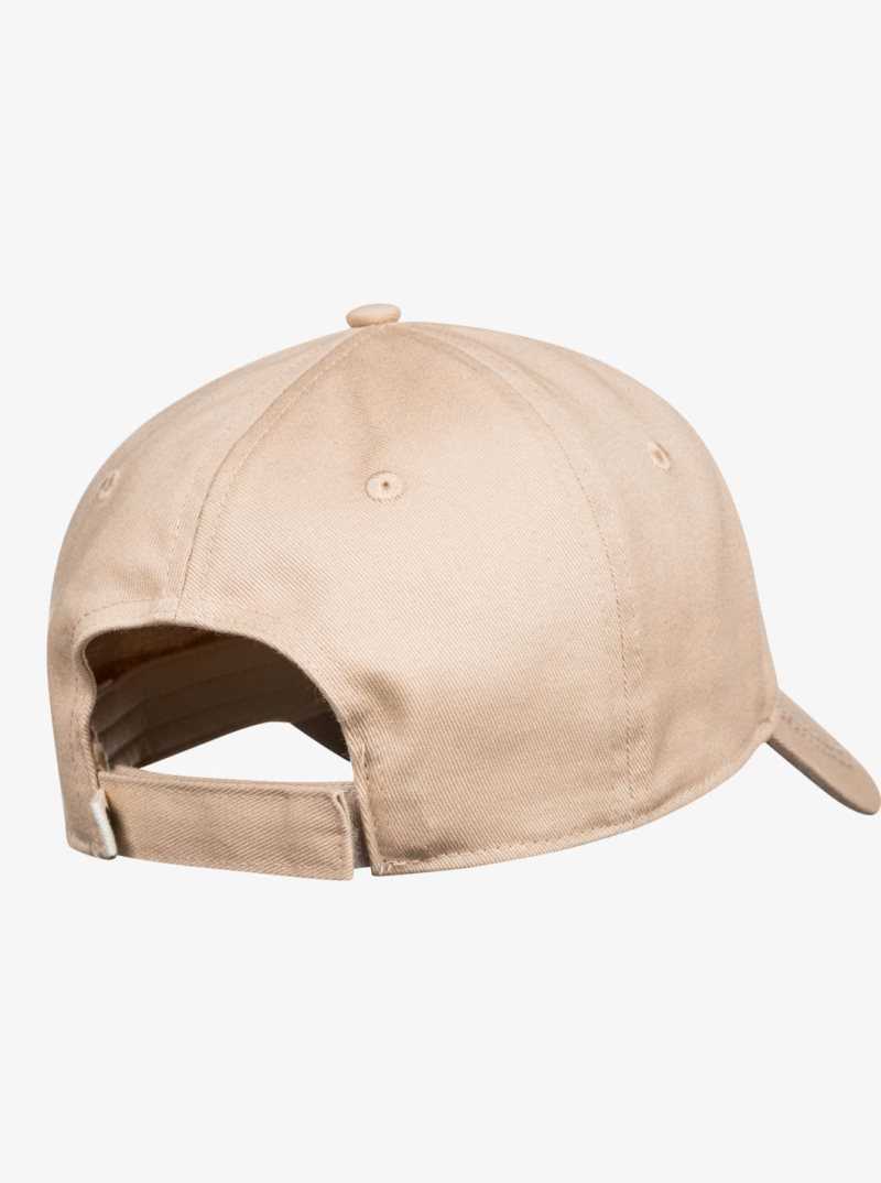 Beige Roxy Dear Believer Baseball Cap | FNWSPX564