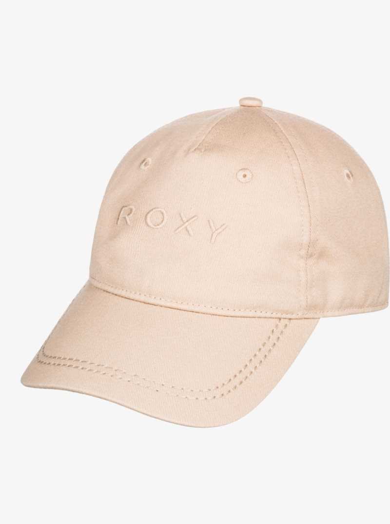 Beige Roxy Dear Believer Baseball Cap | FNWSPX564