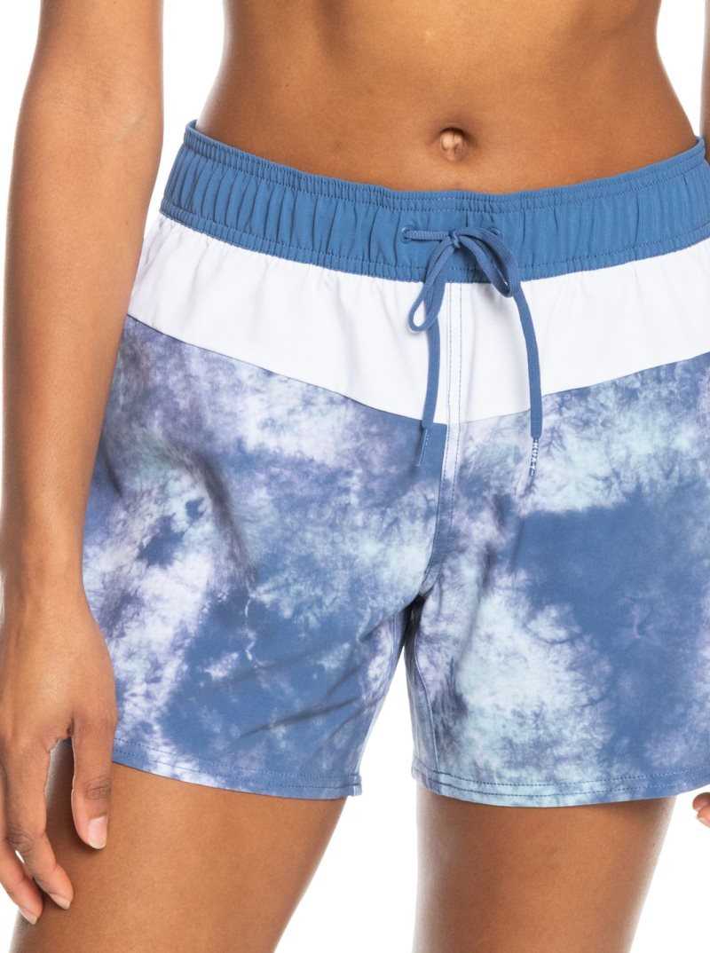 Bijou Blue Long Weekend S Roxy Sea 5\' Boardshorts | DHMIYT924