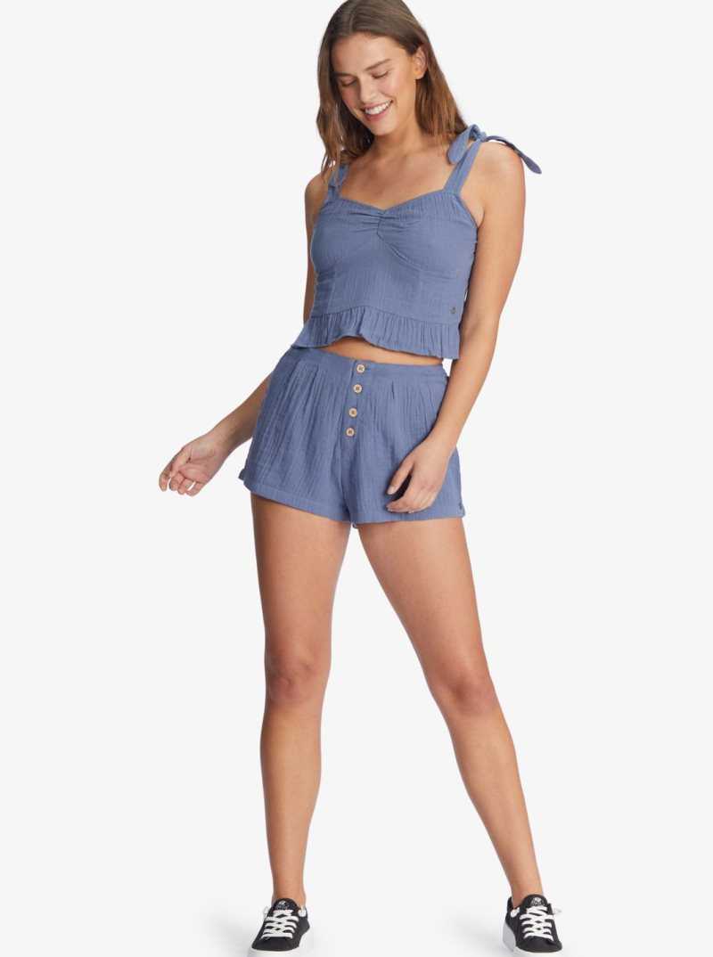 Bijou Blue Roxy Beyond Me Strappy Top | JZRSXF960