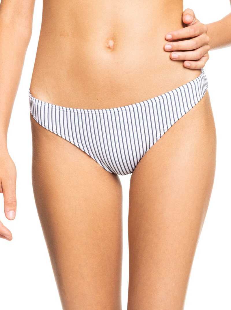 Bijou Blue Roxy Coastal Escape Medium Bikini Bottoms | CRQDSY719