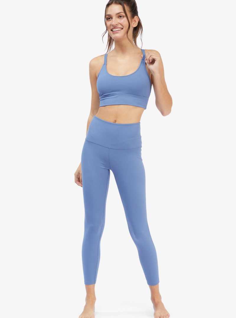 Bijou Blue Roxy Kaileo Elongated Sports Bra | WOHNZG632