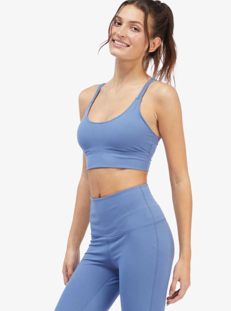 Bijou Blue Roxy Kaileo Elongated Sports Bra | WOHNZG632