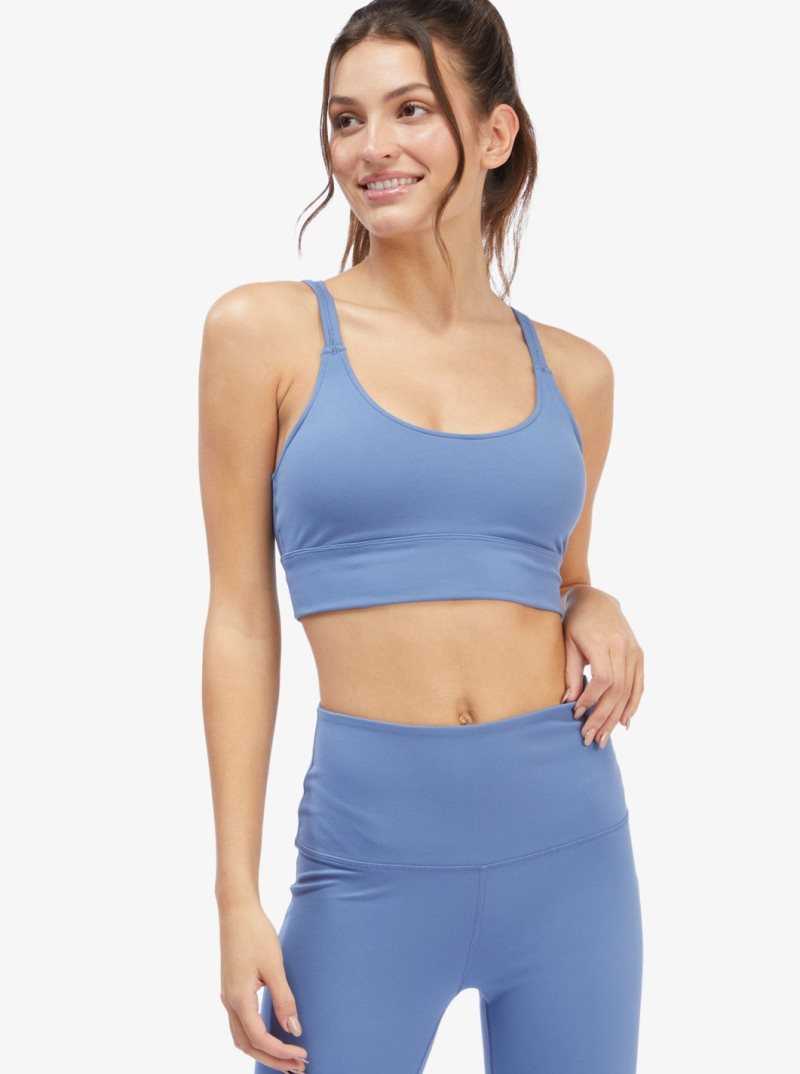 Bijou Blue Roxy Kaileo Elongated Sports Bra | WOHNZG632