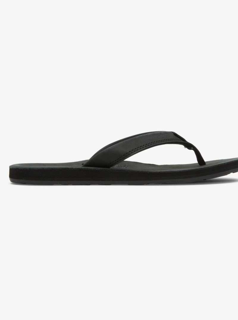 Black Roxy Lorraine Fashion Sandal | KMTYIL609