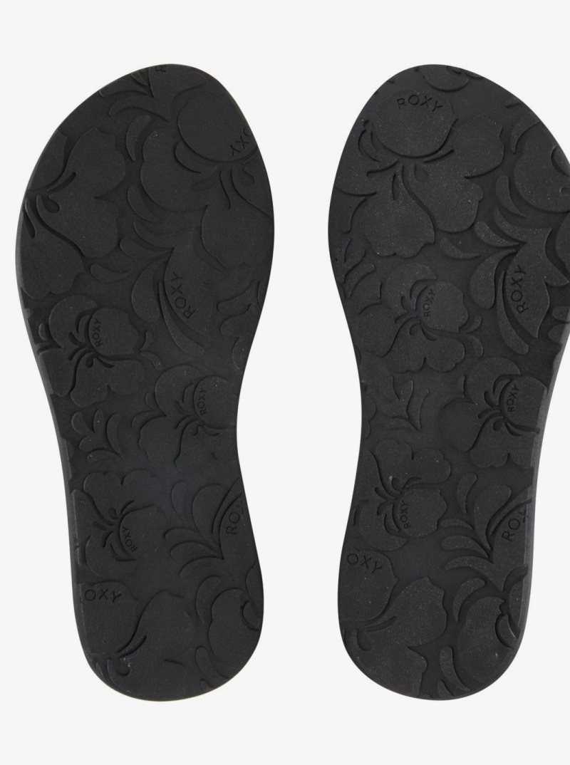 Black Roxy Rosarito Flip-Flops | BXWTIA809