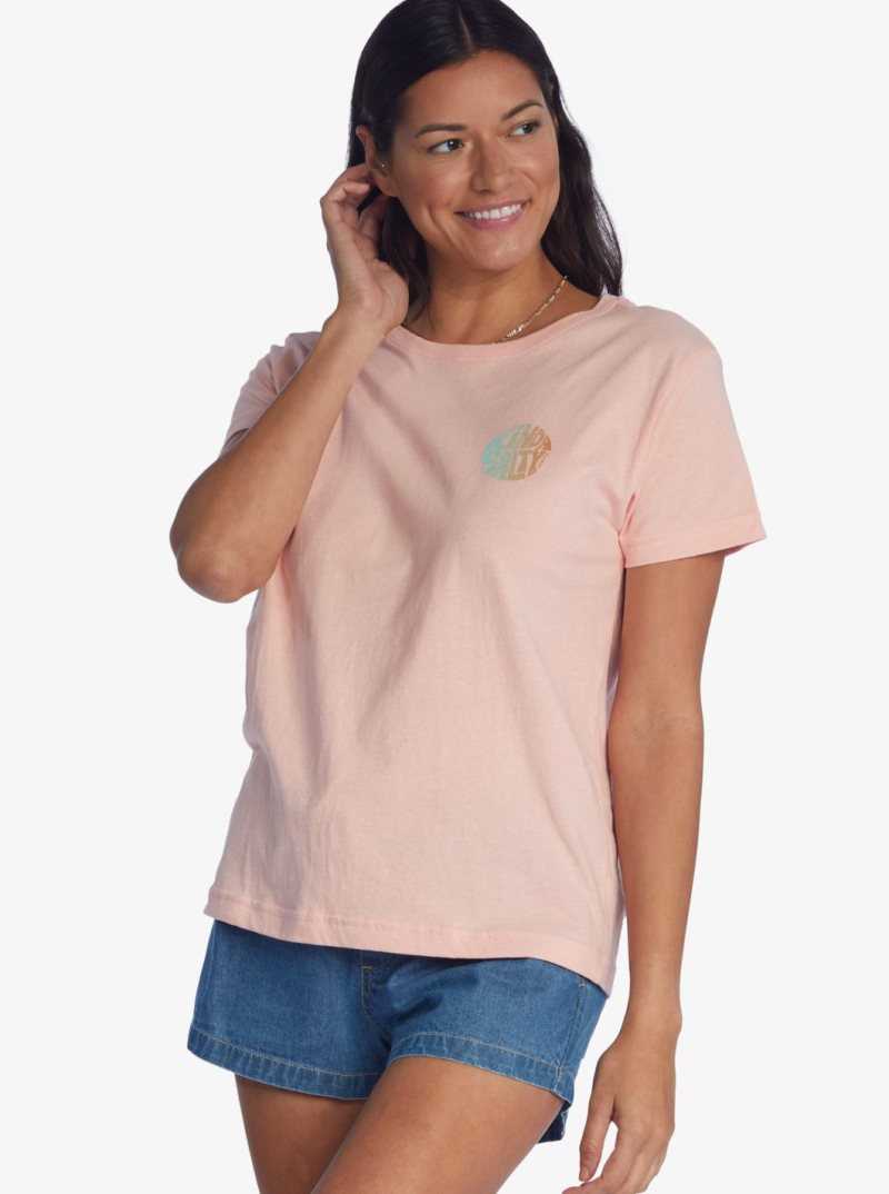 Blossom Roxy Kinda Salty Screen Tee | OMWBRK962